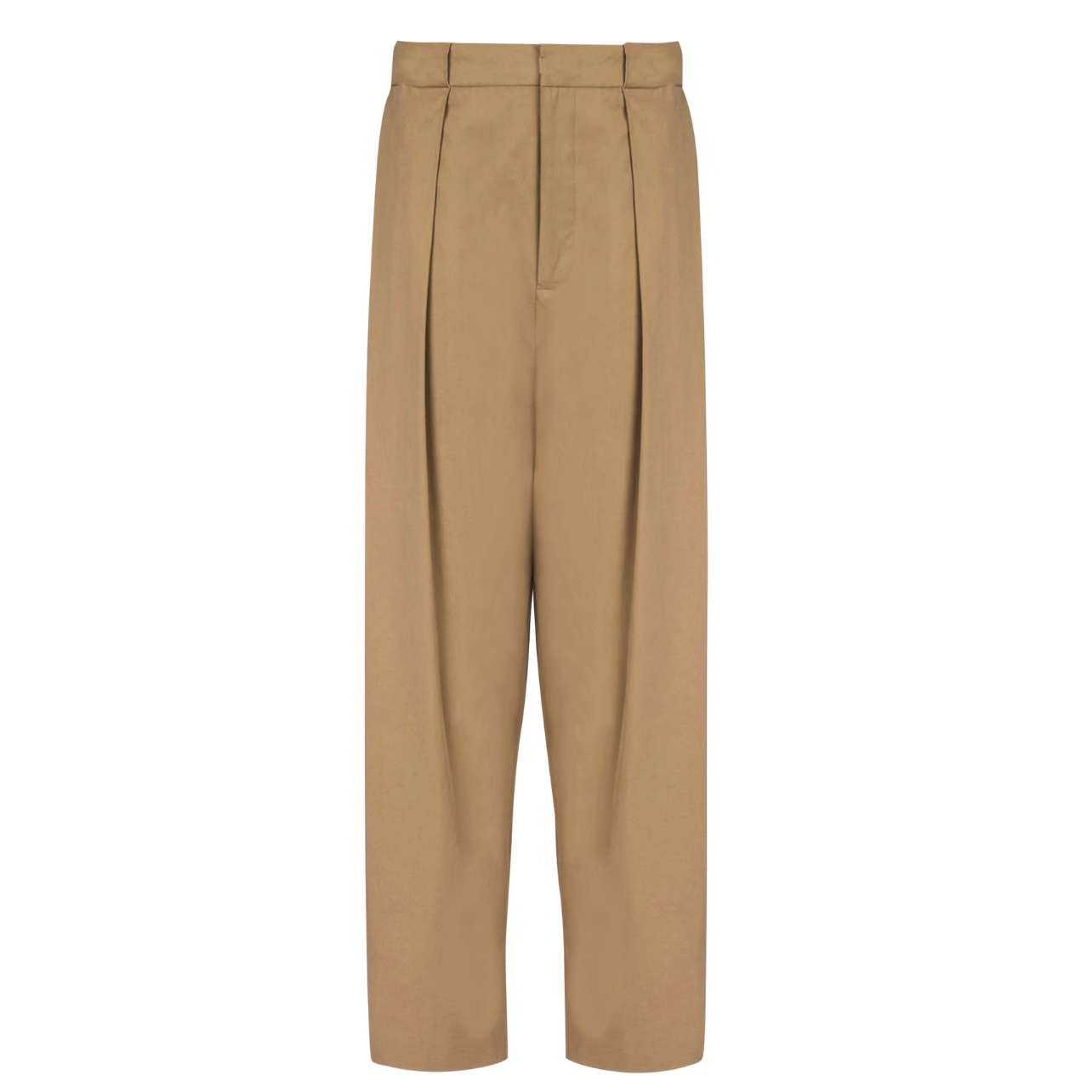 Balmain pleated trousers in beige