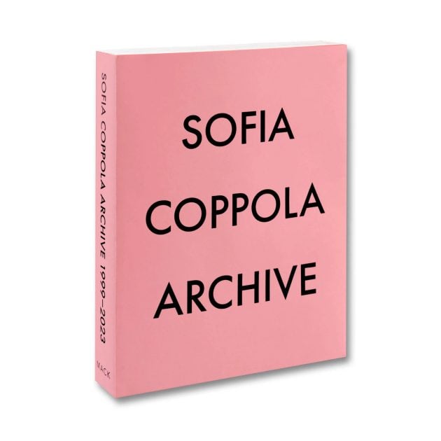 “Archive” book cover in pink