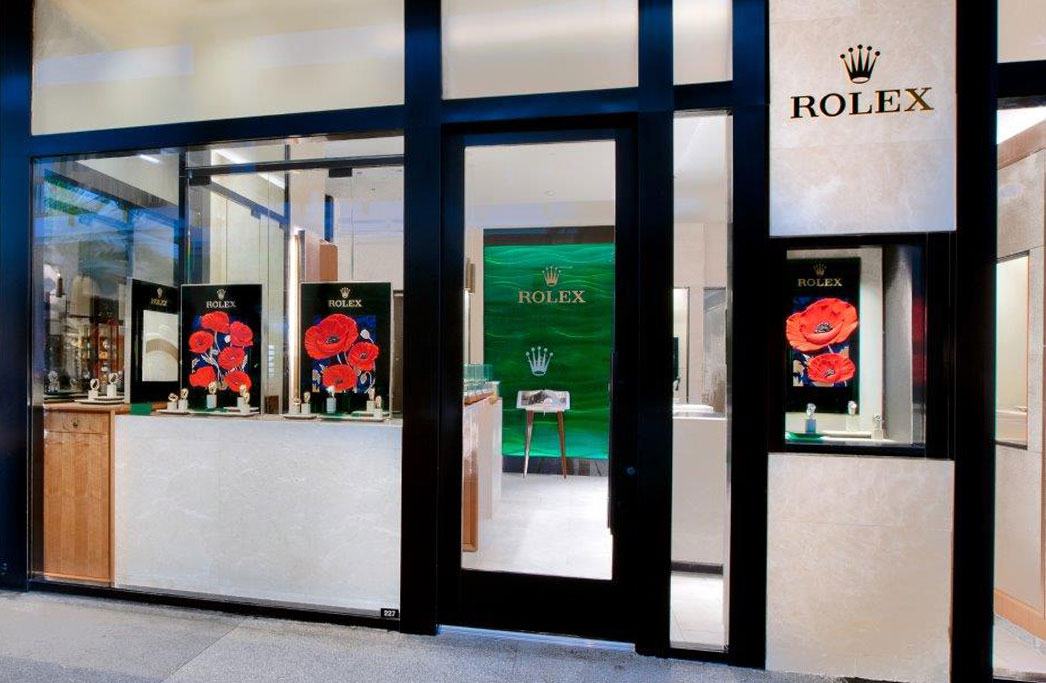 Rolex Store front 2 Bal Harbour Shops