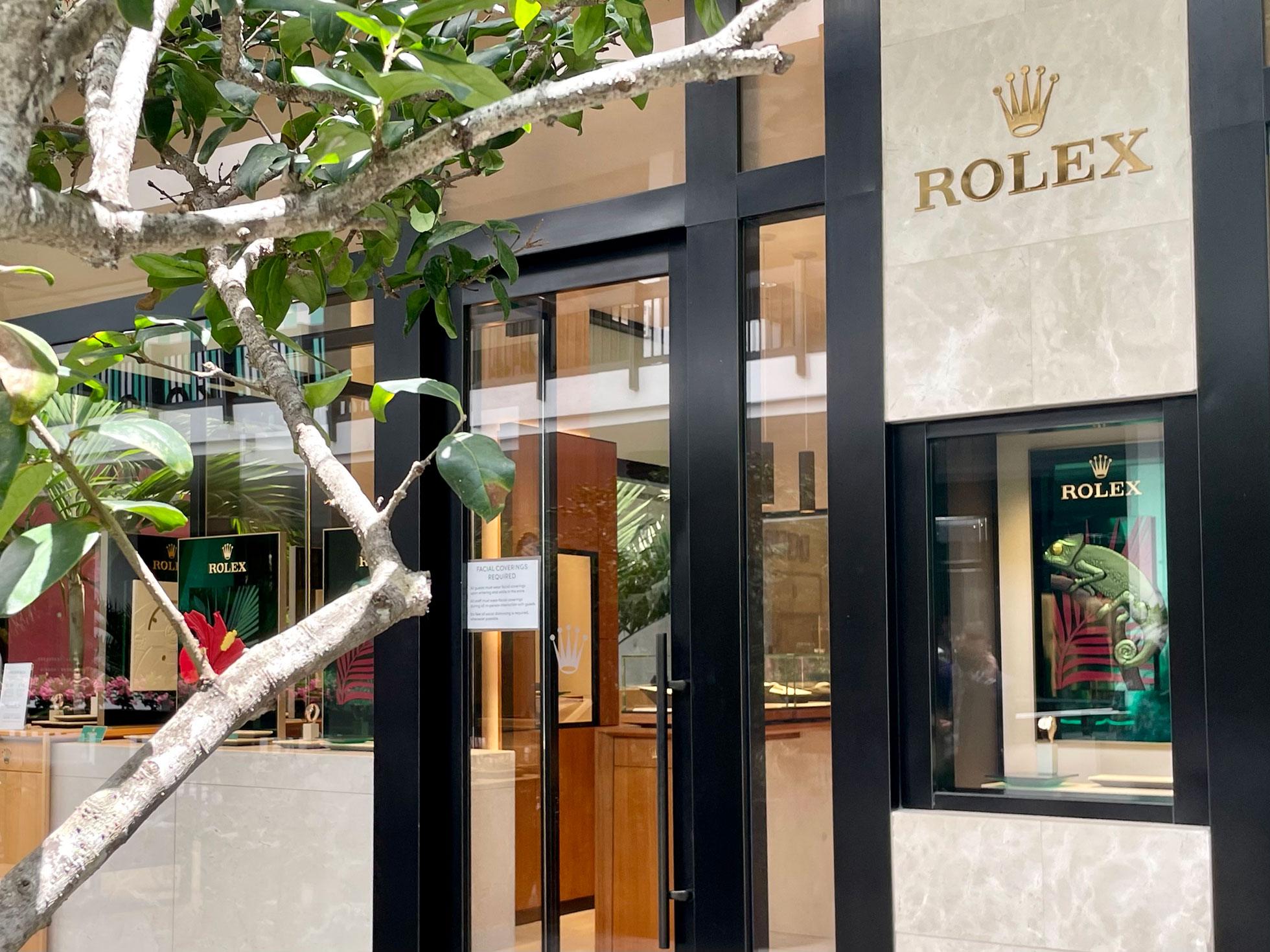 Rolex Store front 2 Bal Harbour Shops