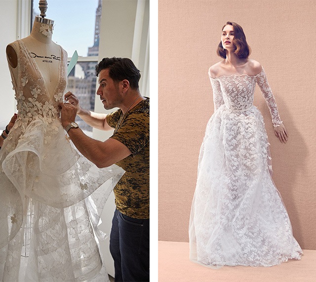 Oscar de la renta bridal hot sale spring 2020