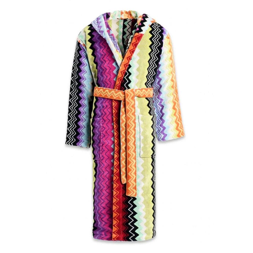 Giacomo hooded bathrobe.