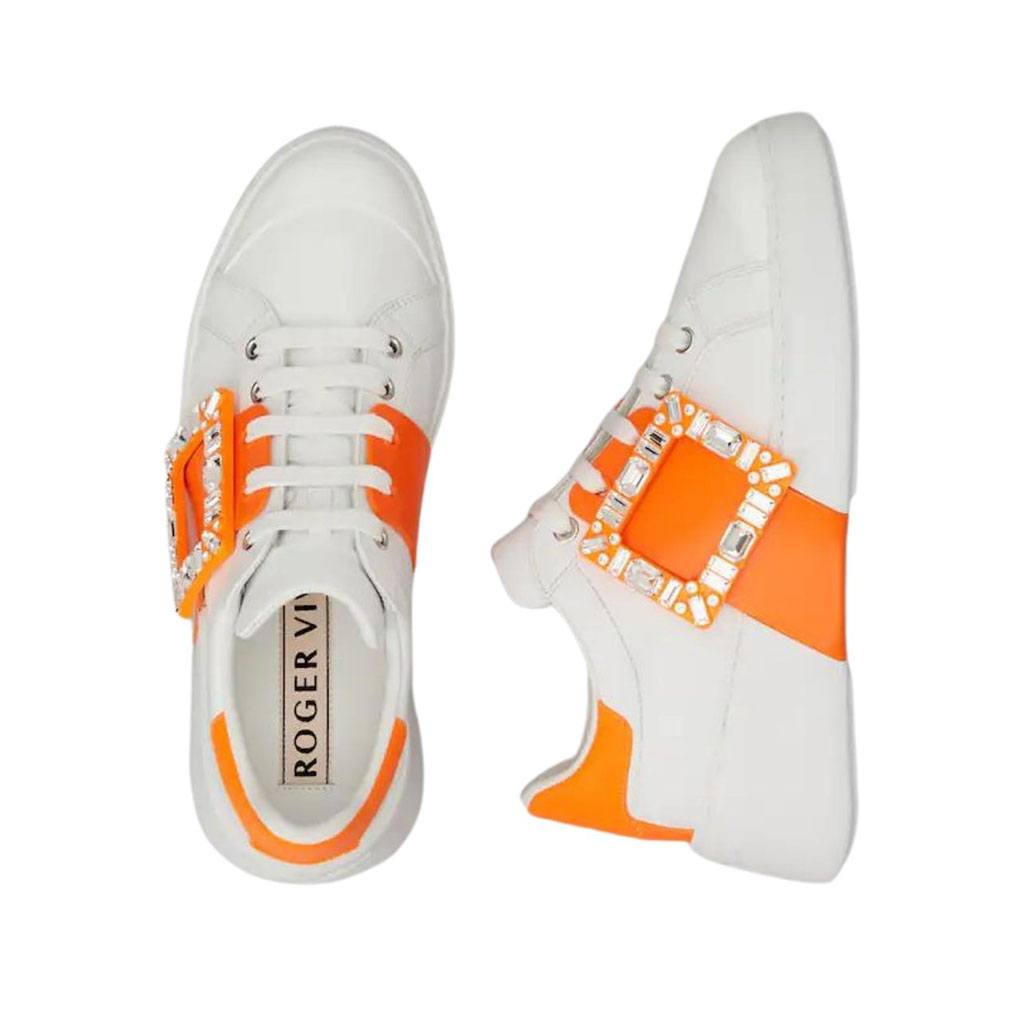 Viv’ Skate strass buckle sneakers.