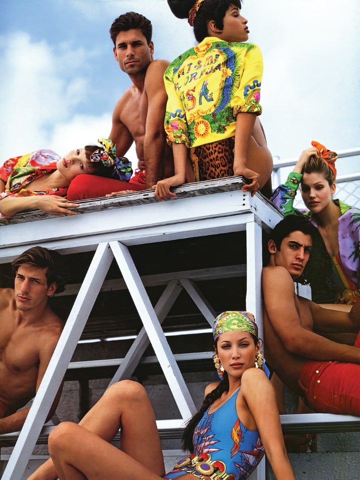 GIANNI VERSACE South Beach Stories photographed by DOUG ORDWAY