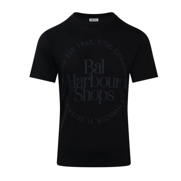 Bal Harbour Shops 1965 black short-sleeve t-shirt