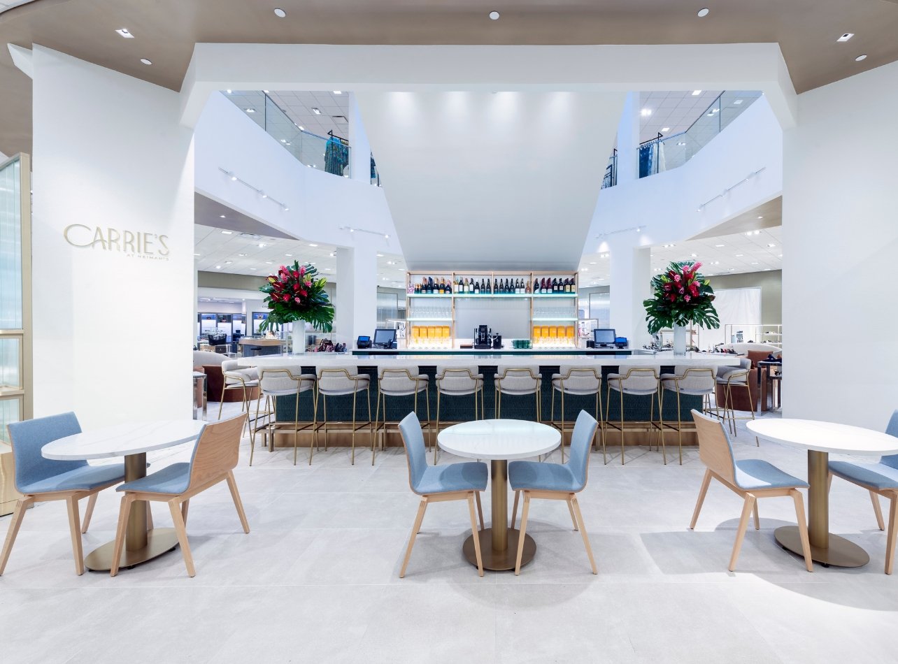 Carrie’s bar at Neiman Marcus Bal Harbour Shops