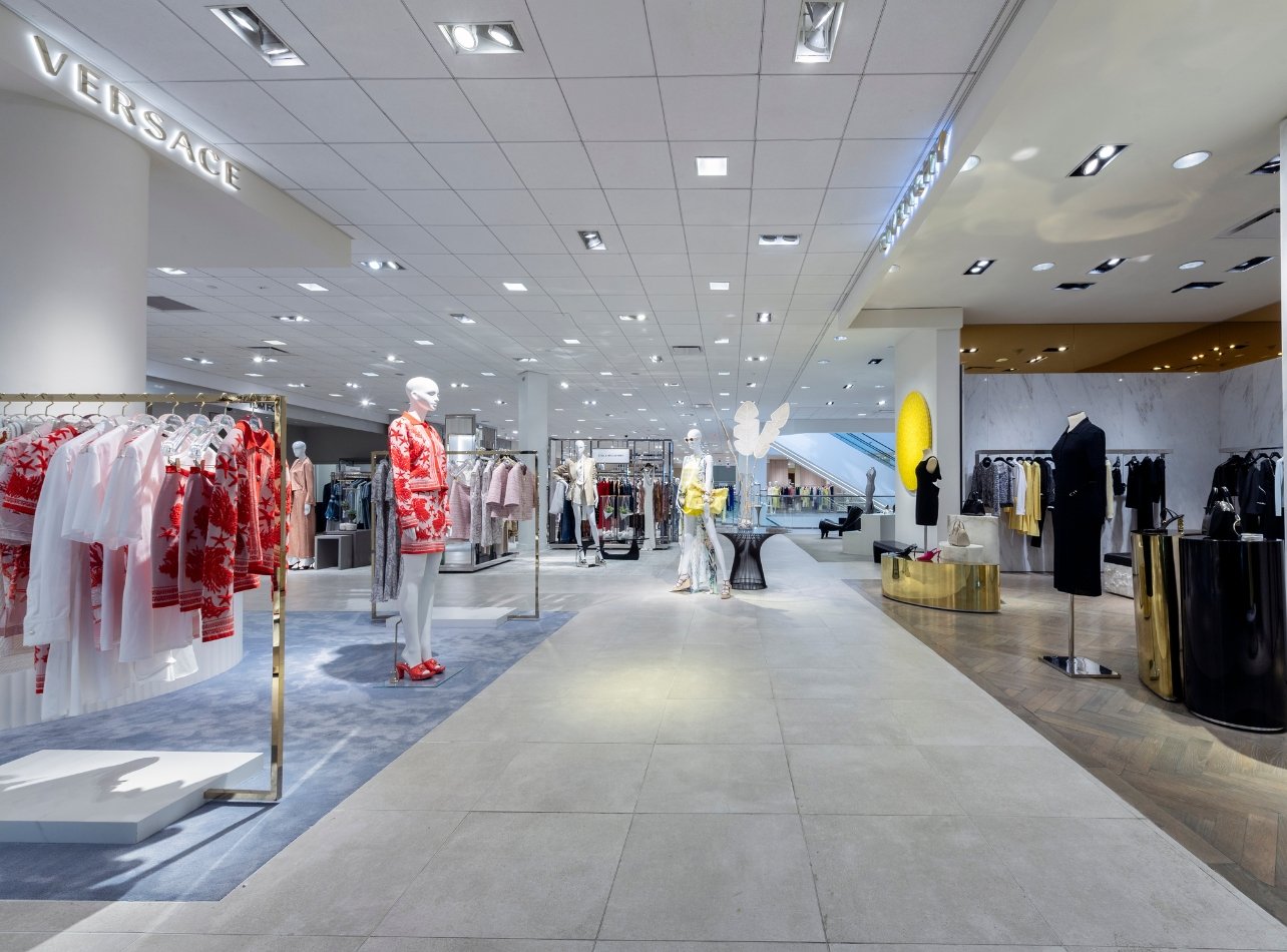 Versace and Givenchy shop at Neiman Marcus Bal Harbour Shops