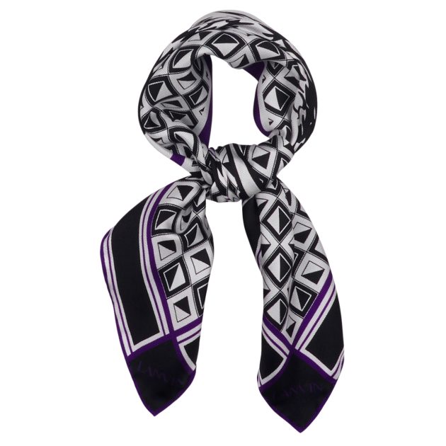 Lanvin silk printed scarf