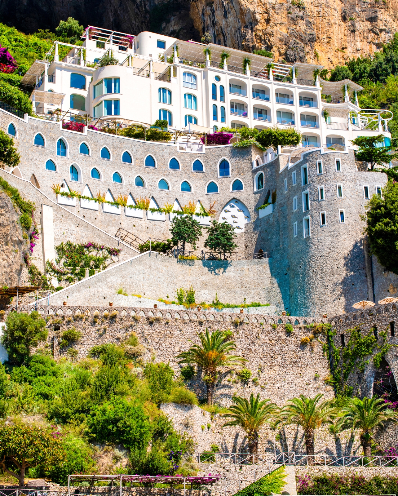 Aerial view of Borgo Santandrea hotel