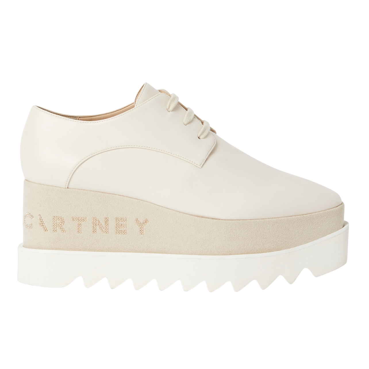 Stella McCartney white platform shoes