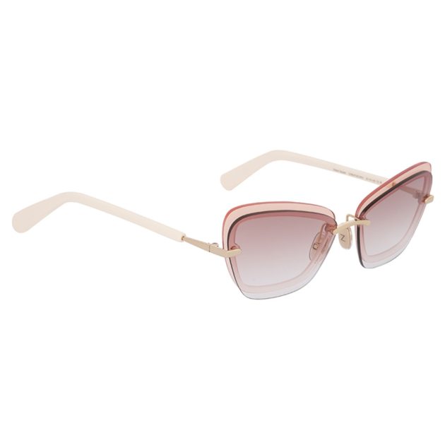 Zimmermann square sunglasses in caramel