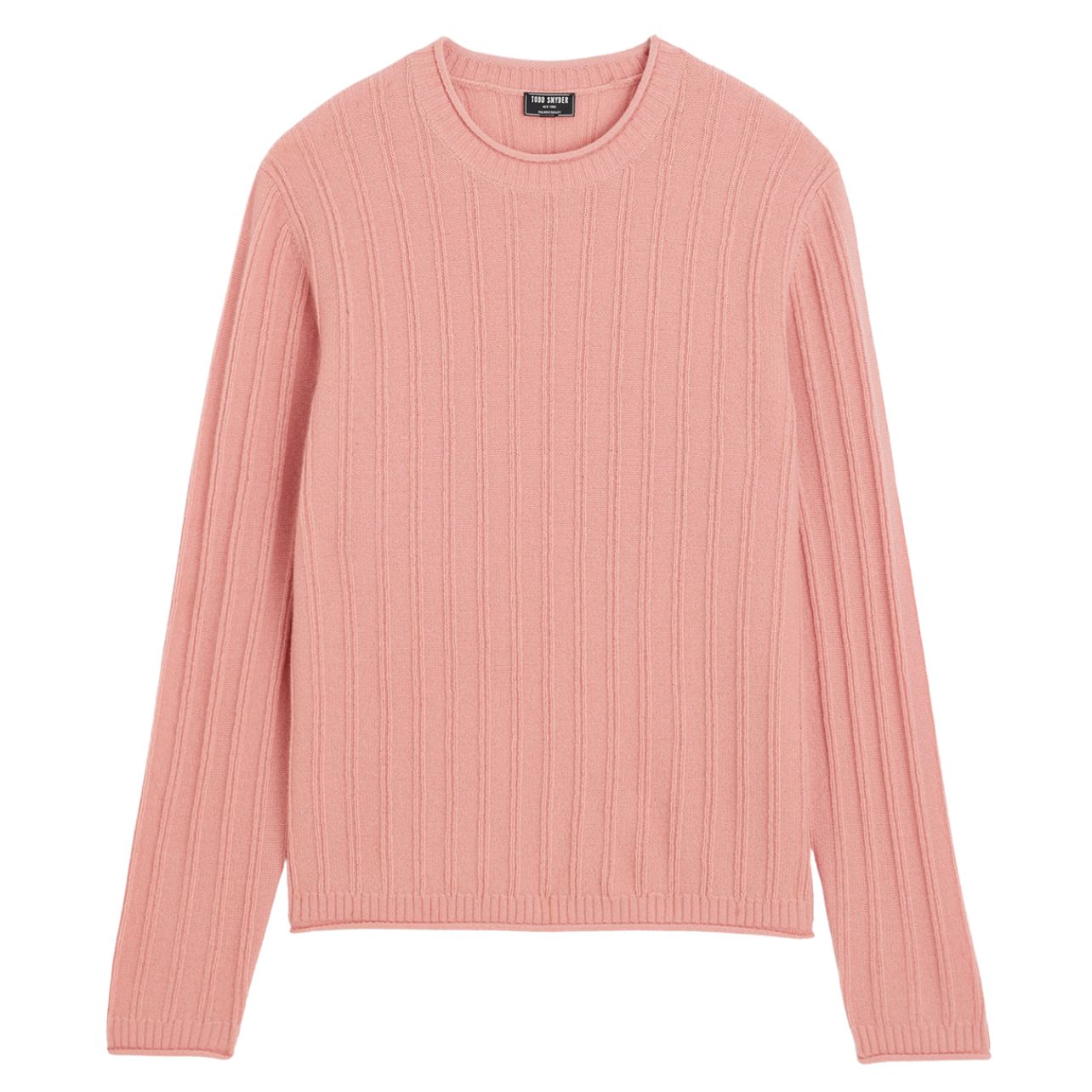 Todd Snyder crewneck long sleeve in pink