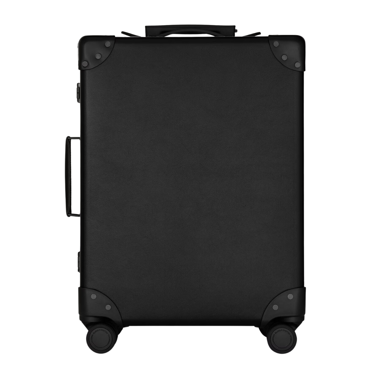 Saint Laurent black leather suitcase