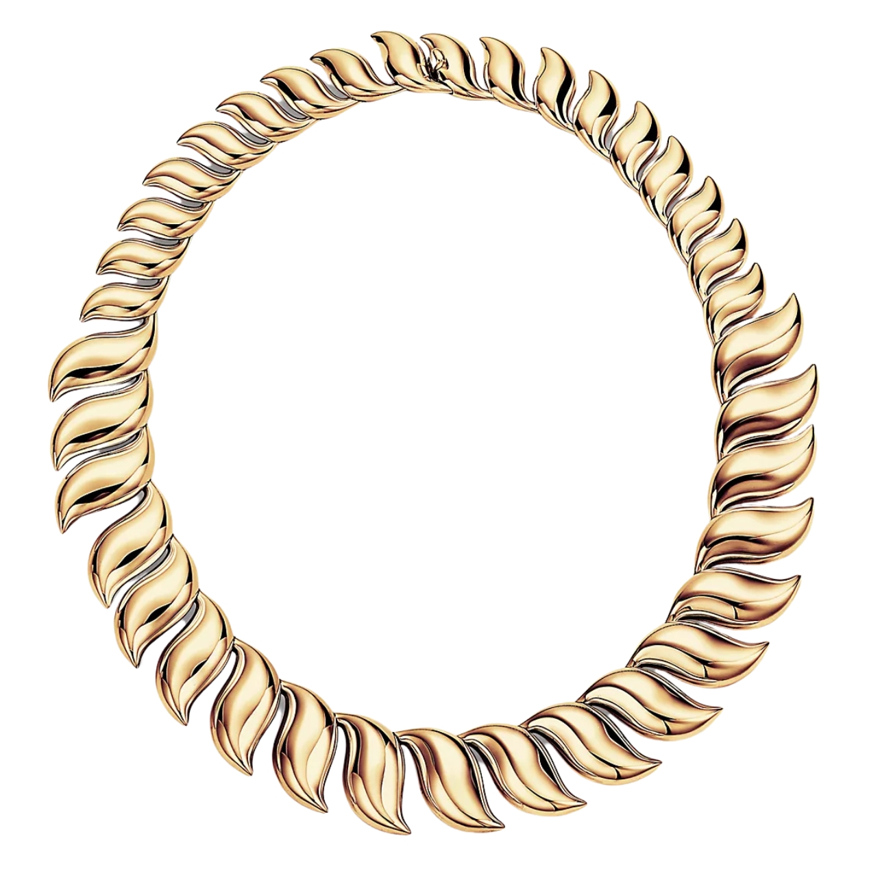 Tiffany & Co. Elsa Peretti gold necklace