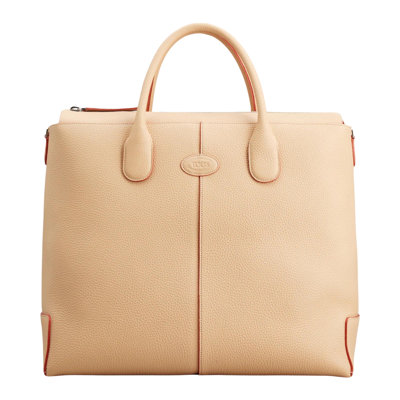 Tod’s beige leather travel bag