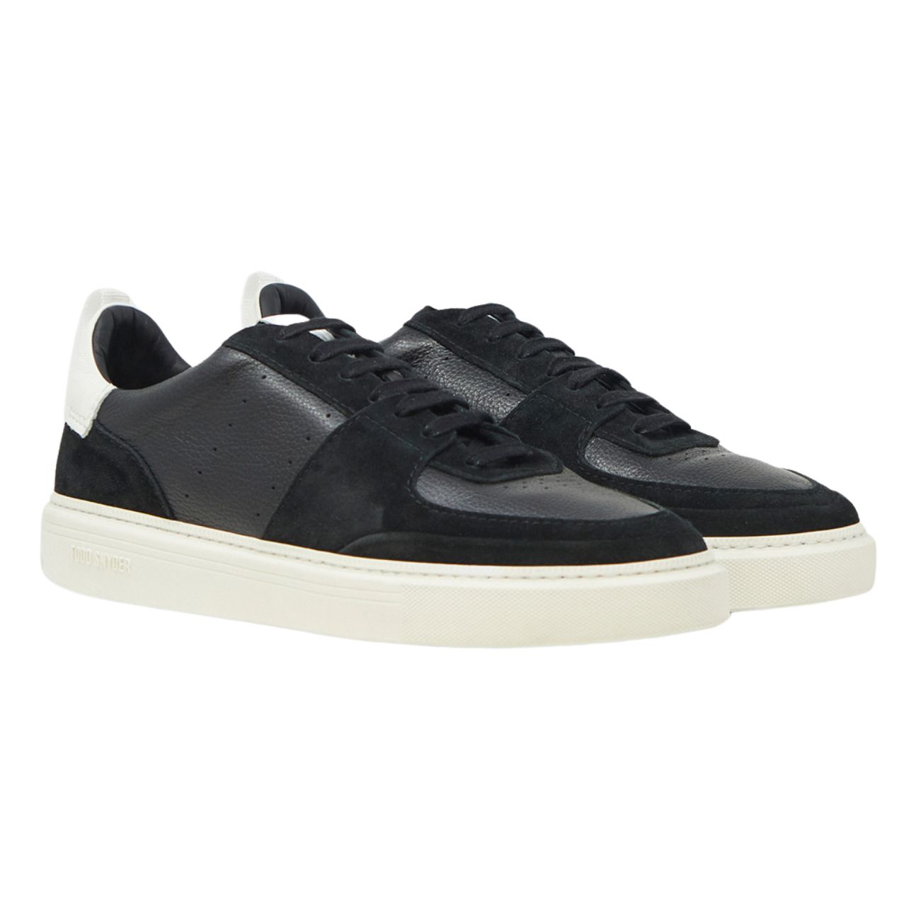 Todd Snyder leather sneakers in black