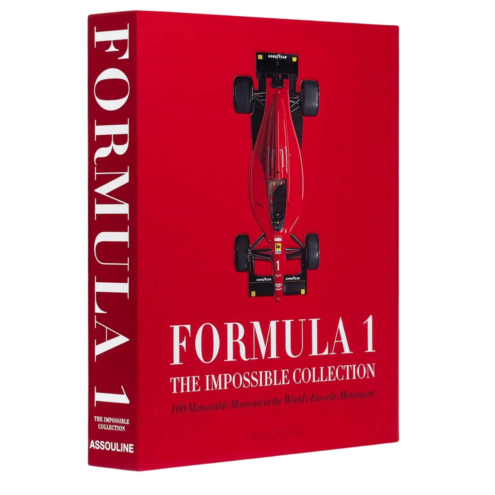 Assouline red Formula 1 book cover