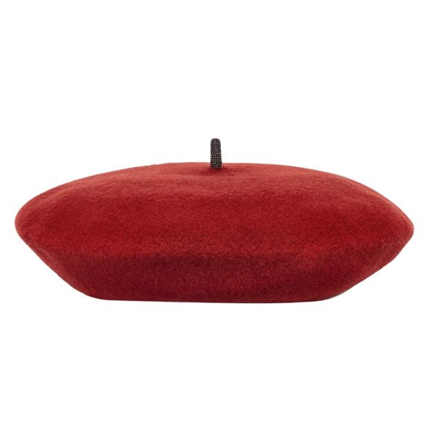 Brunello Cucinelli red beret