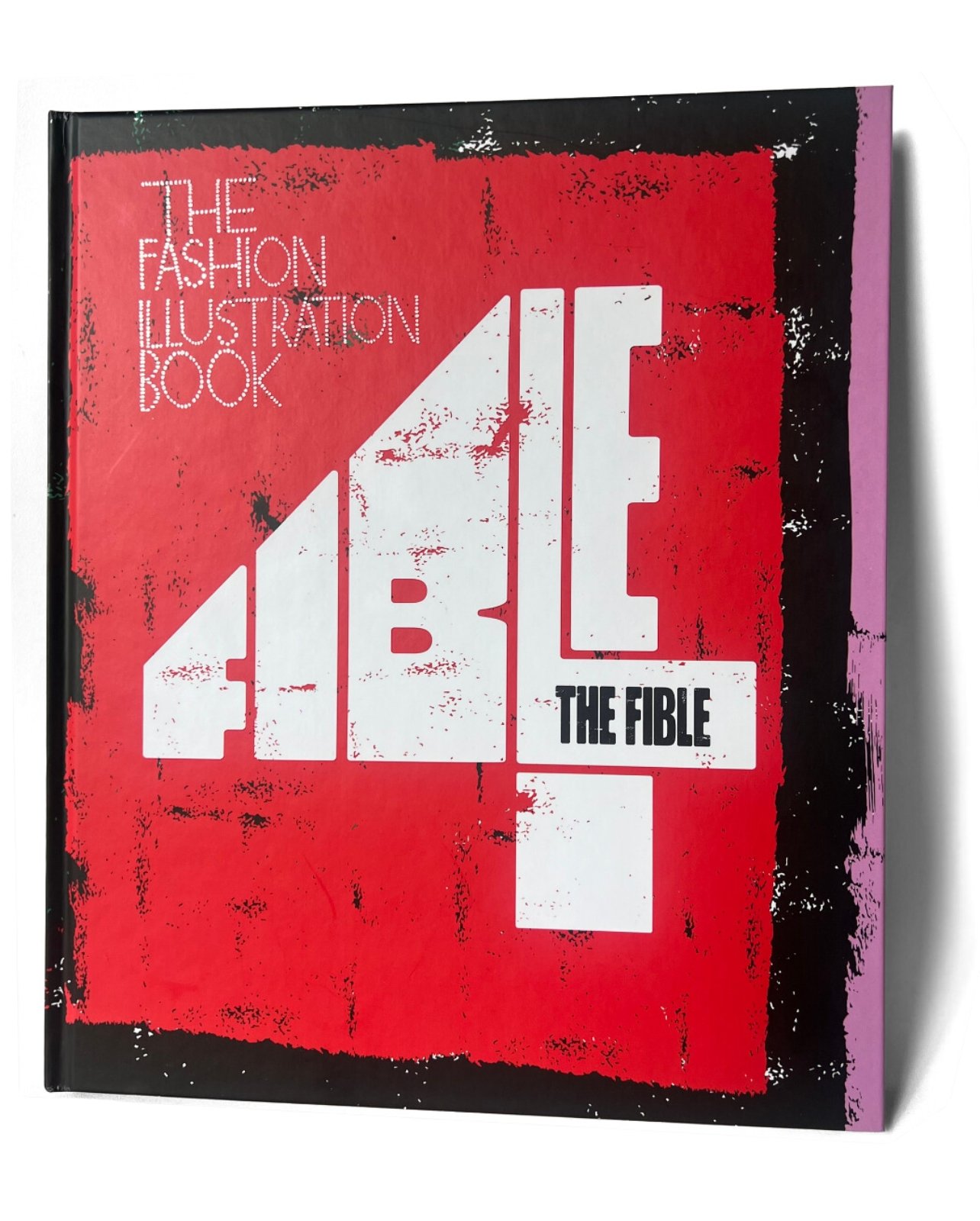 Fashion Book cover in red with white number 4