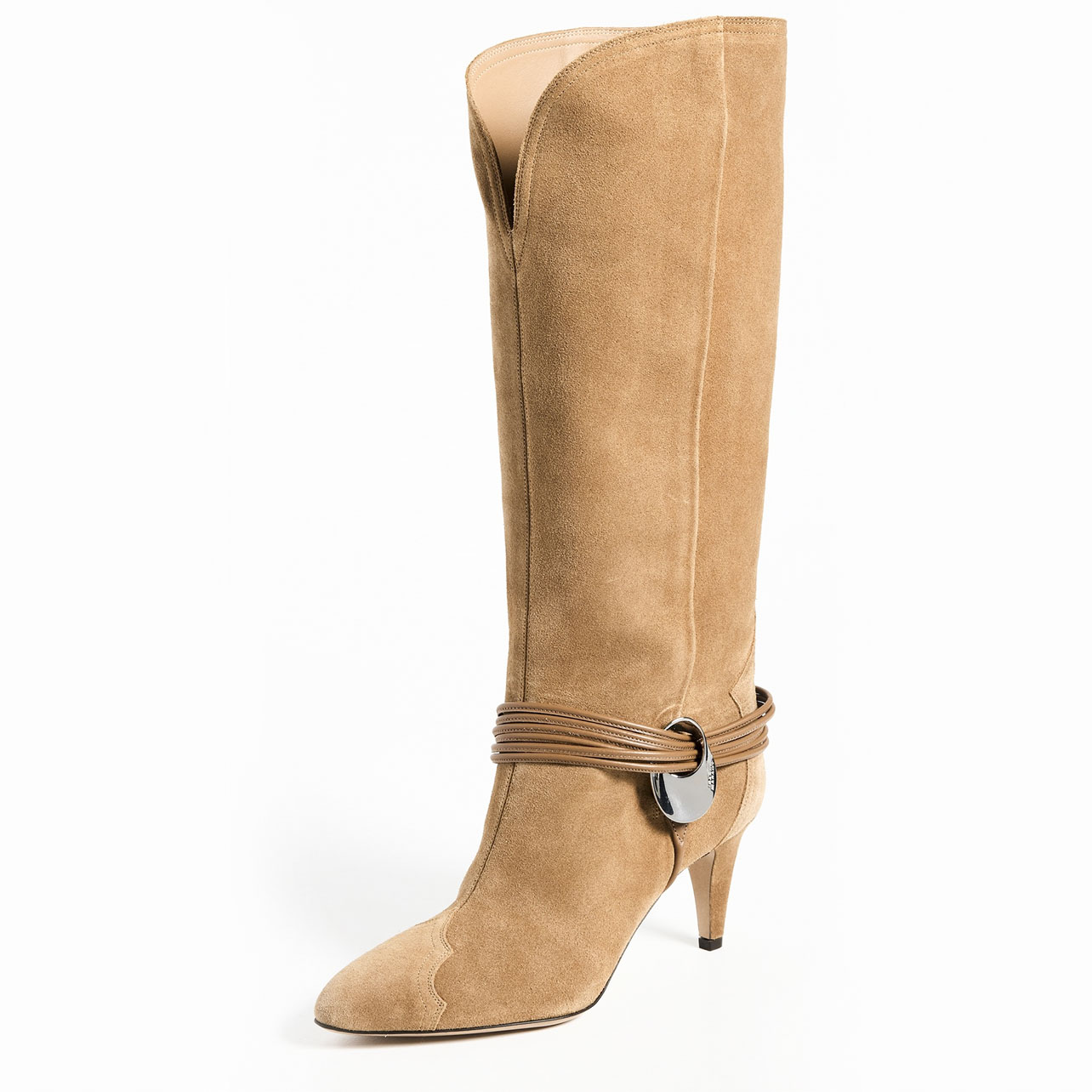 Isabel Marant tan tall boots