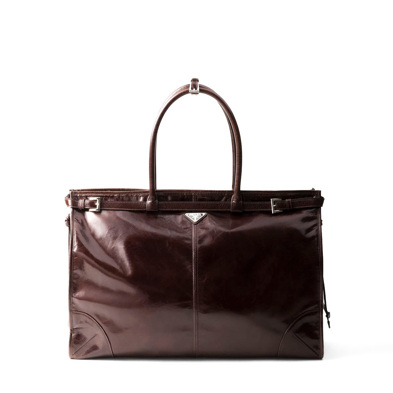 Prada brown leather bag