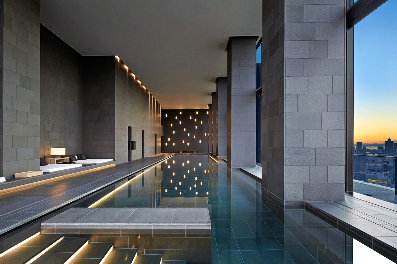 Aman Tokyo hotel indoor pool