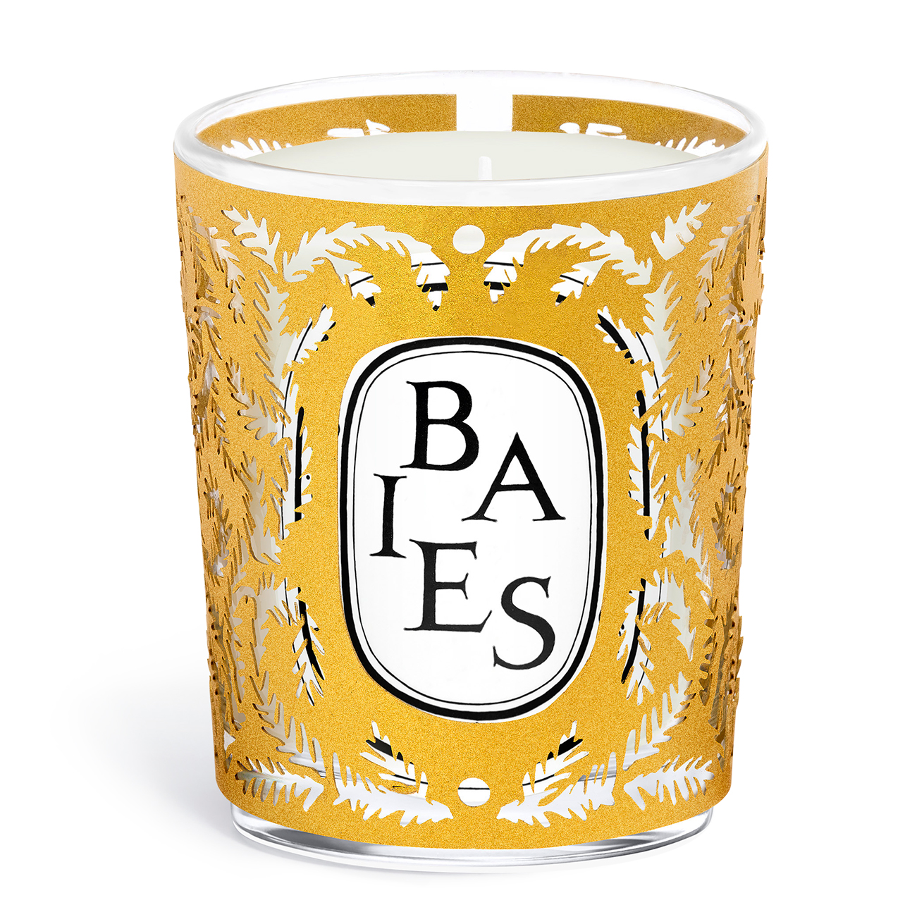 Diptyque gold Baies candle