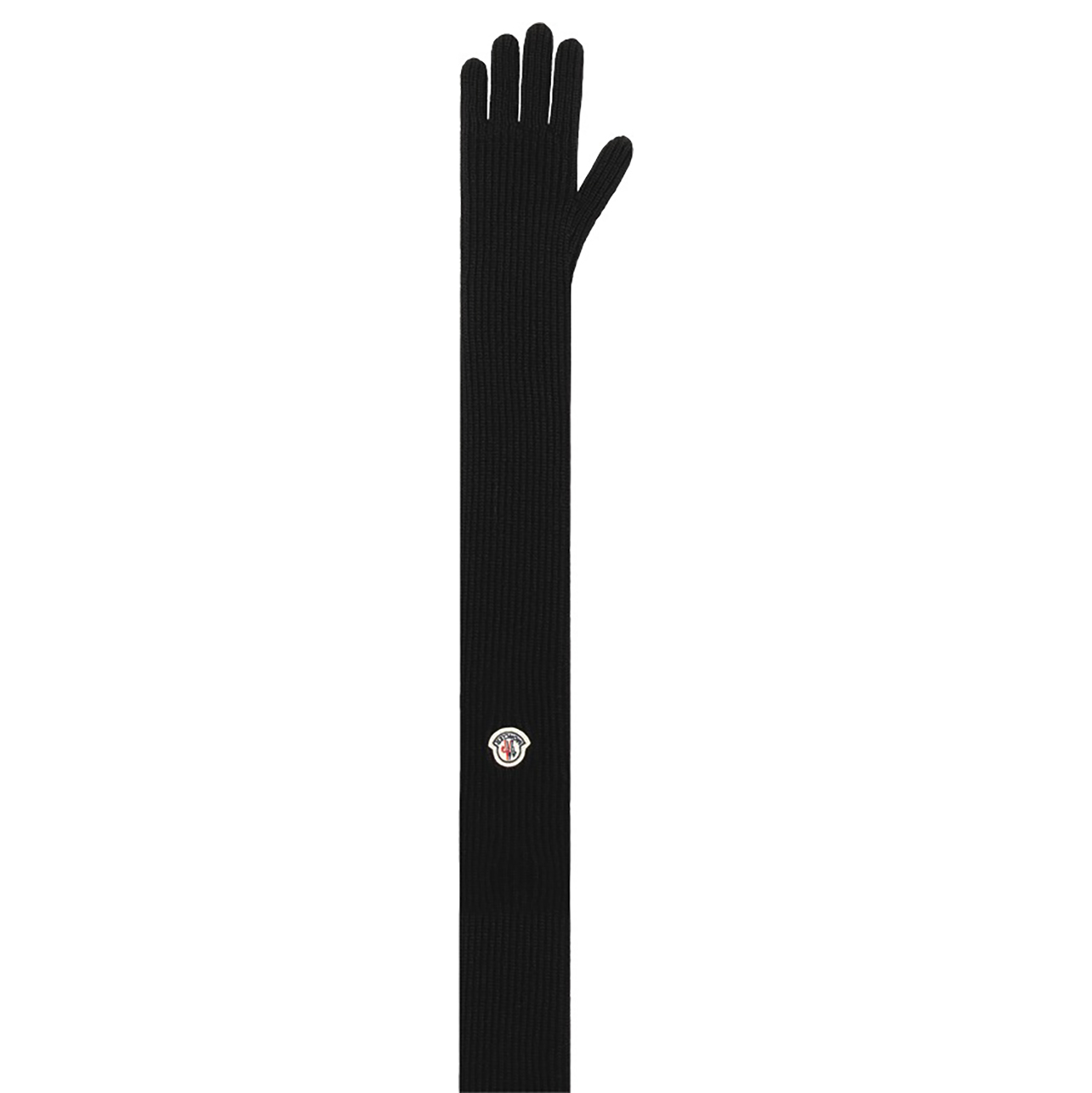 Moncler black long glove