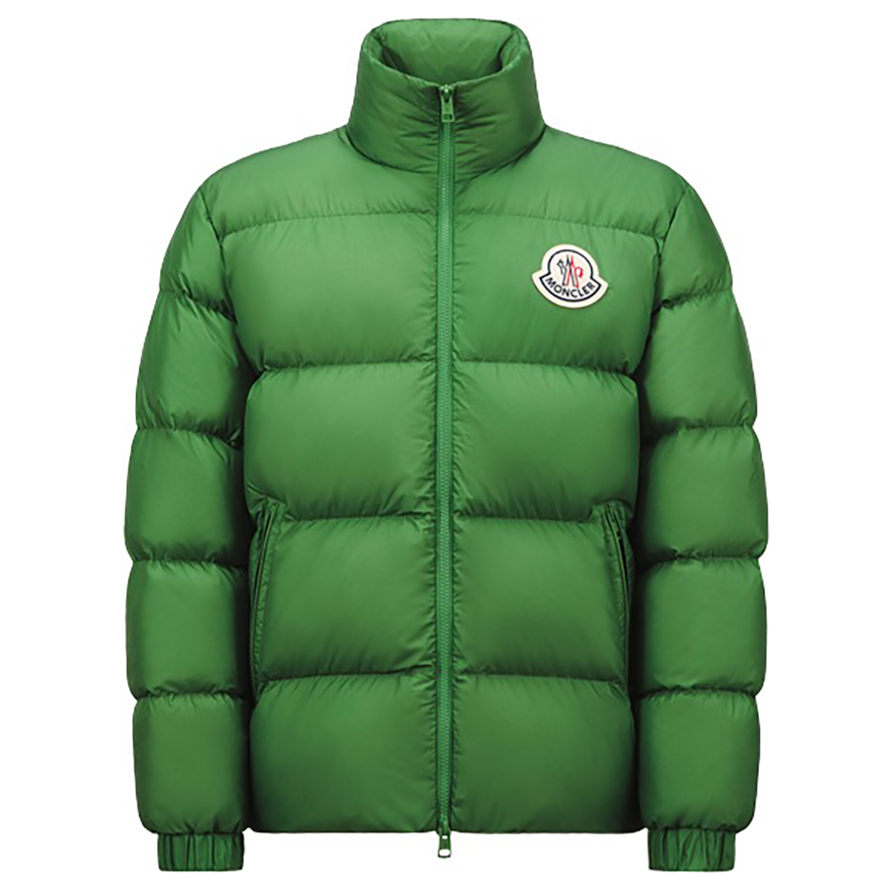 Moncler green puffer jacket