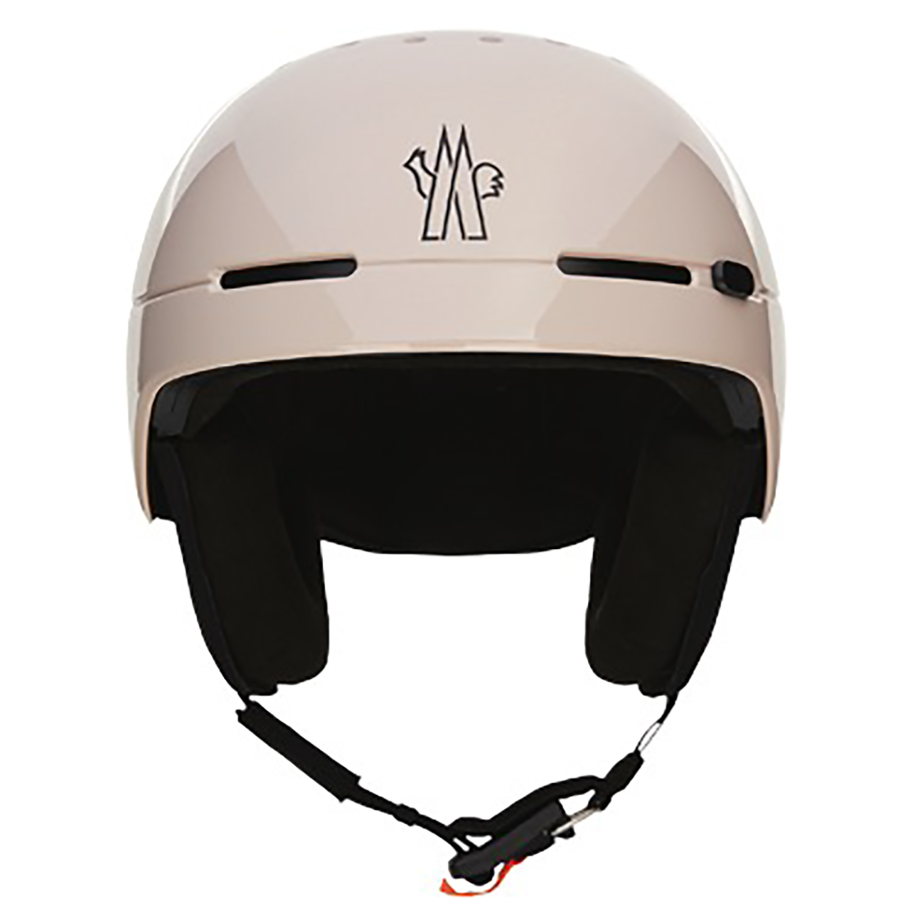 Moncler white helmet with Grenoble logo