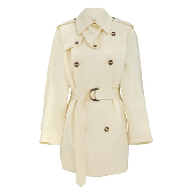 Zimmermann belted cargo jacket in lemon