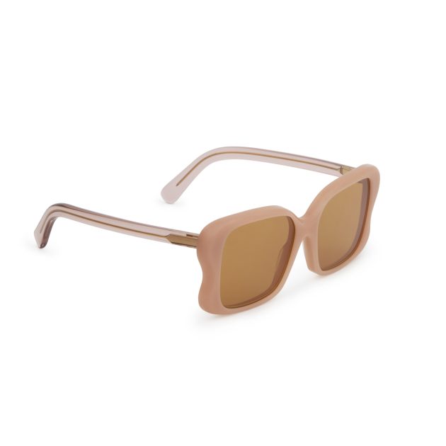 Zimmermann oversize sunglasses in cream