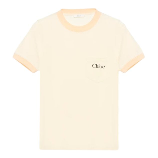 Chloé cream t-shirt