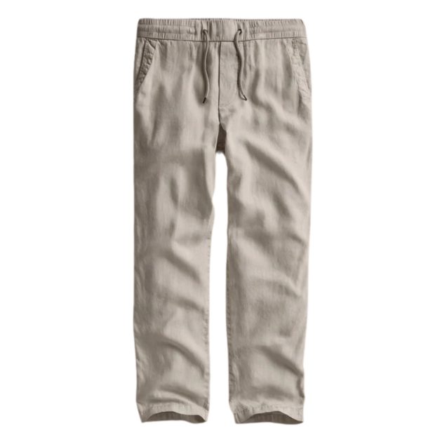 James Perse gray linen pants